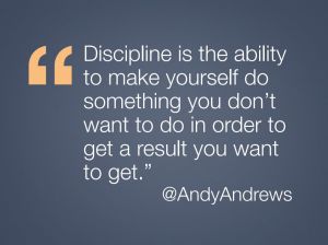 Michael Hyatt How to Blog Consistently Definition of Discipline Andy Andrews @AndyAndrews Social Media Marketing World SMMW15